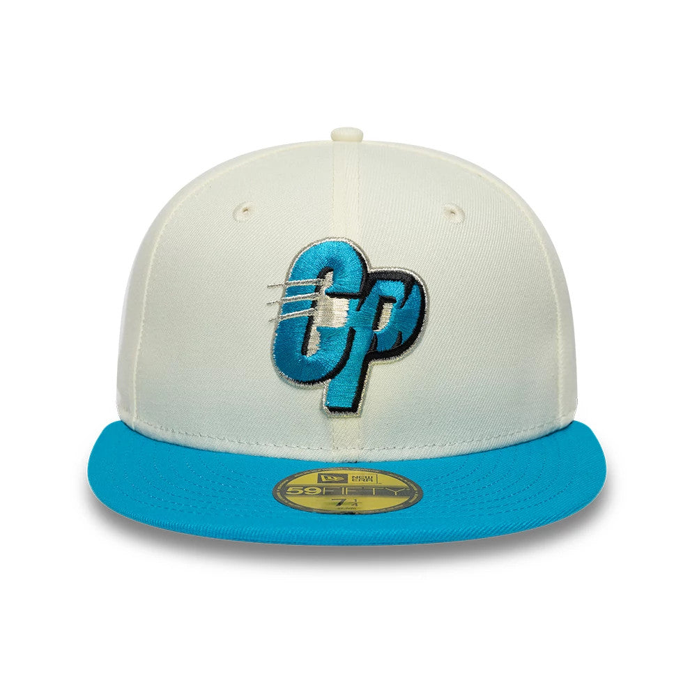 Pictured is this  NFL City Originals Carolina Panthers 59FIFTY Fitted cap in cream. 2