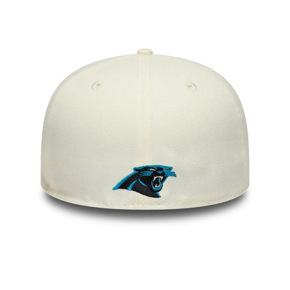 Pictured is this  NFL City Originals Carolina Panthers 59FIFTY Fitted cap in cream. 4