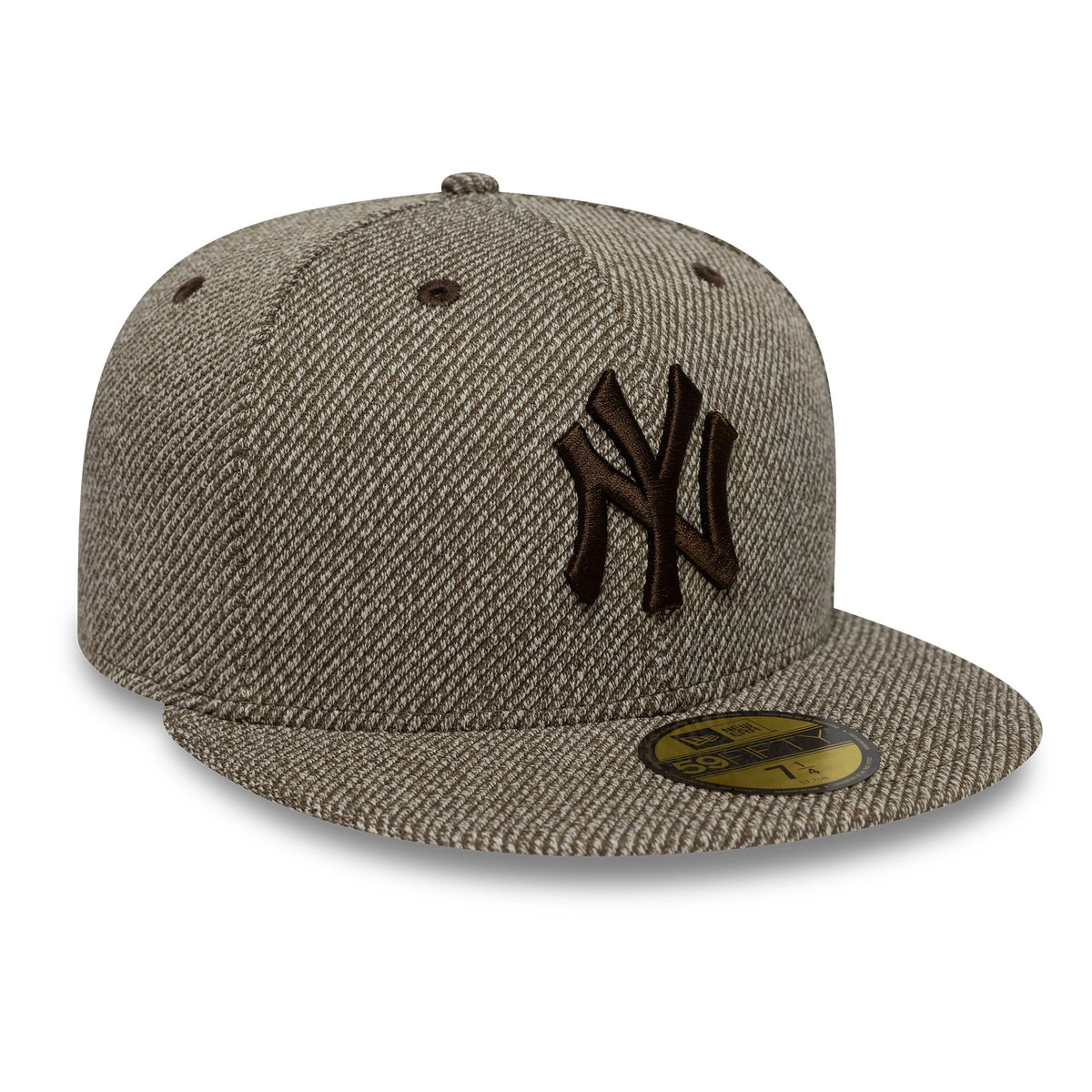 Pictured is this MLB Heather Brown New York Yankees 59FIFTY Fitted cap. 4