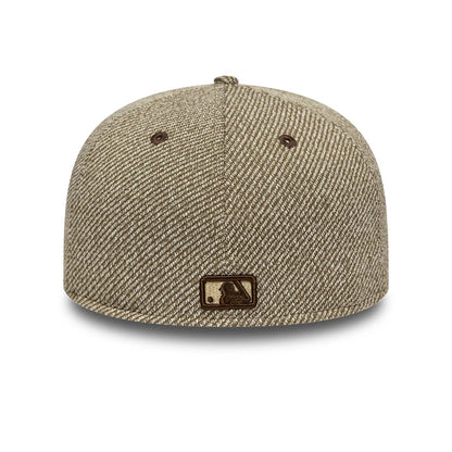 Pictured is this  MLB Heather Brown Chicago White Sox 59FIFTY Fitted cap in brown. 7