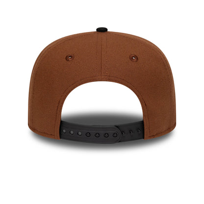 Pictured is this Youth MLB Tiramisu LA Dodgers 9FIFTY Snapback cap in brown. 6