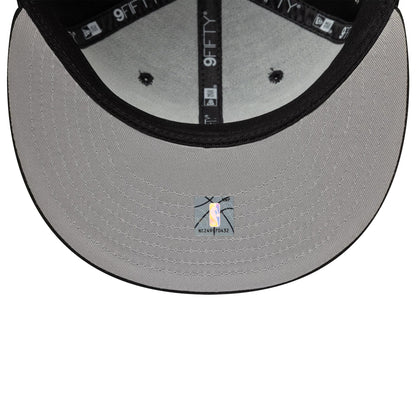 Pictured is this NBA All Star Game New York Knicks 9FIFTY Snapback cap in black. 2