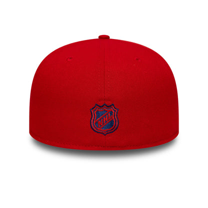 Pictured is this NHL London Game 2026 Washington Capitals 59FIFTY Fitted cap in red and navy. 6