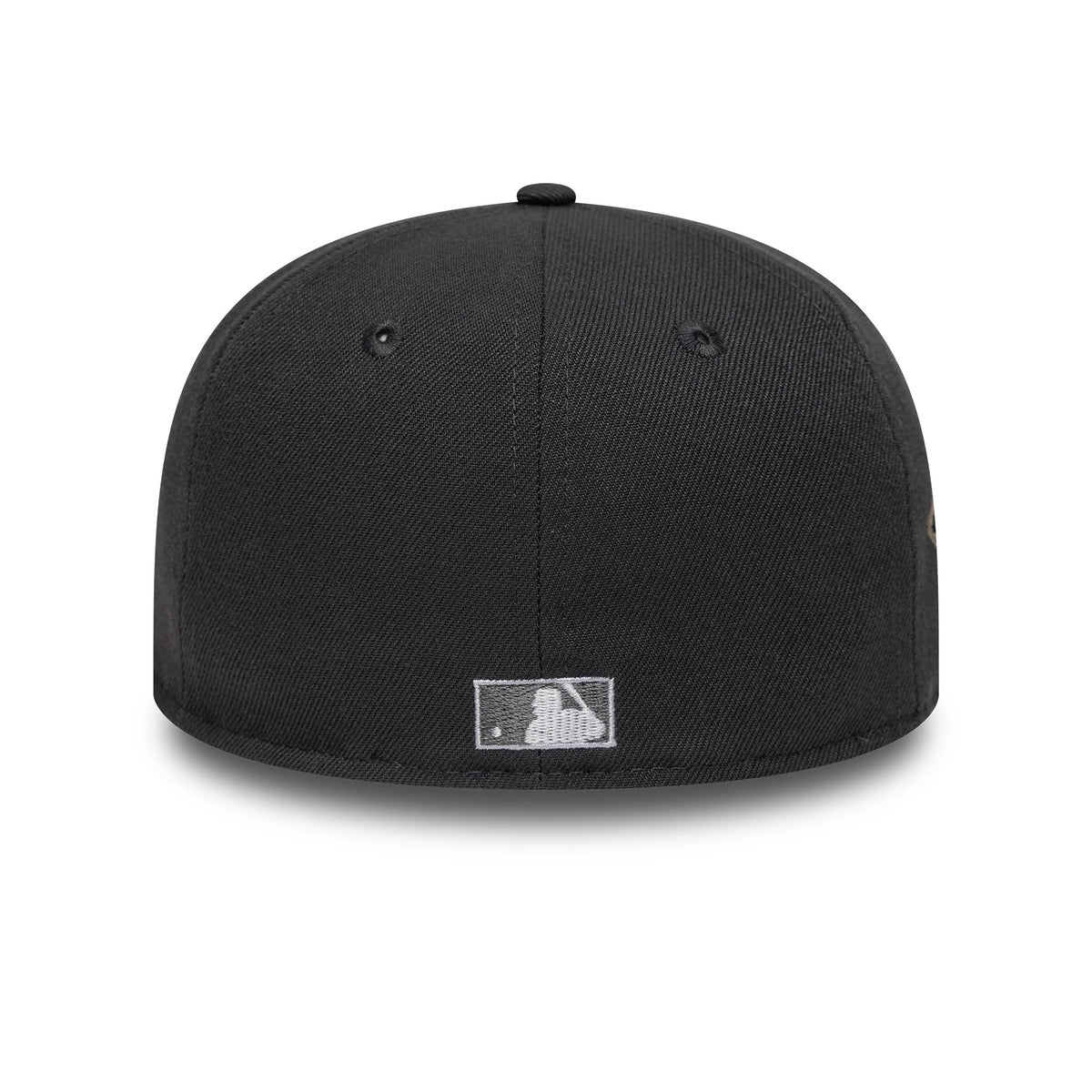 Pictured is this Youth MLB New York Yankees 59FIFTY Fitted cap in dark grey. 6