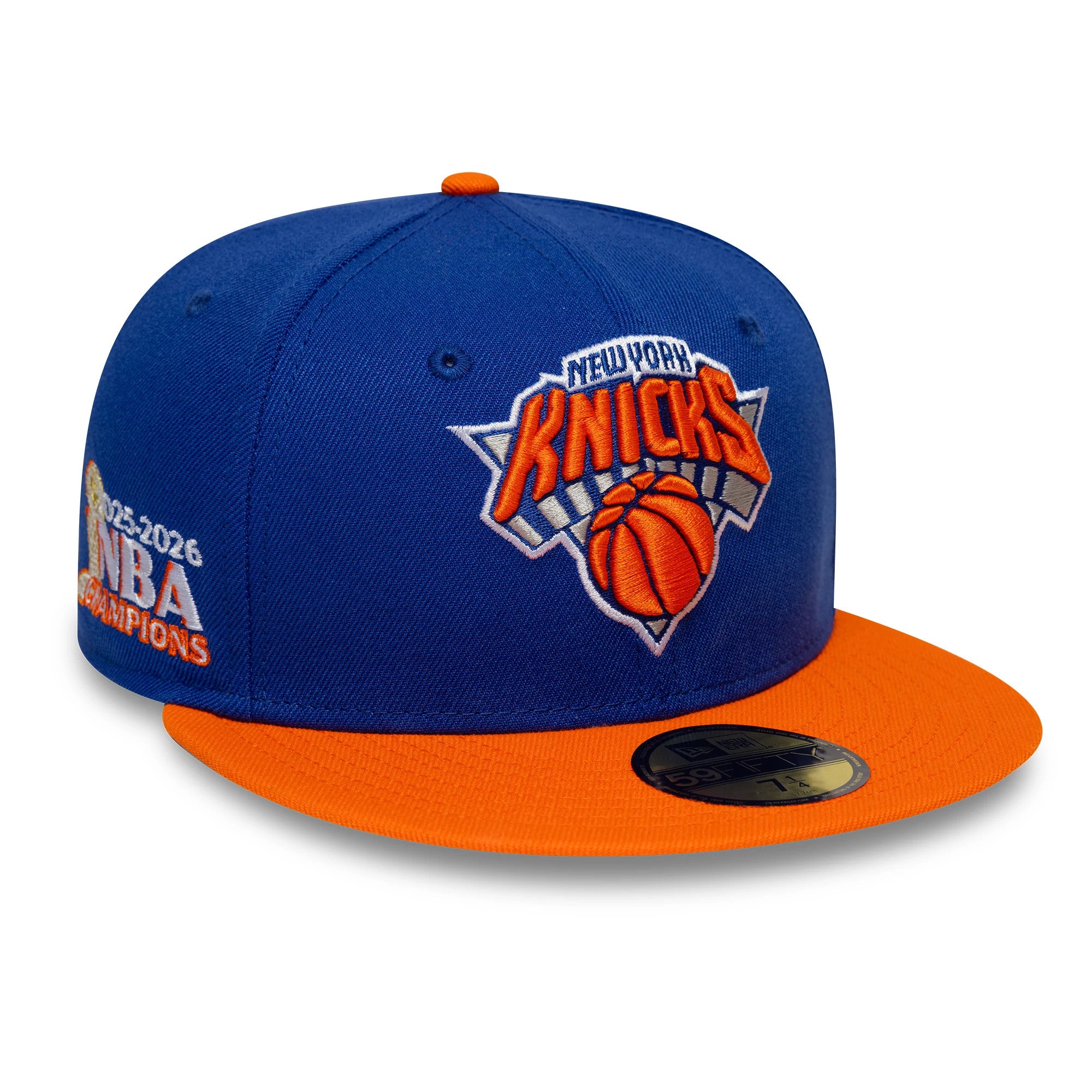 NBA Champs 2025 - 2026 New York Knicks Blue & Orange 59FIFTY