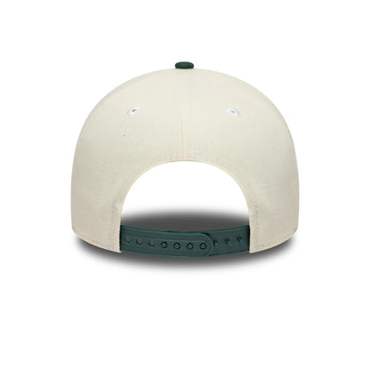 Pictured is this MLB Chicago White Sox 9FORTY A-Frame cap in cream and dark green. 7