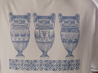 Weißes New Era Orthodox Vase Oversized T-Shirt