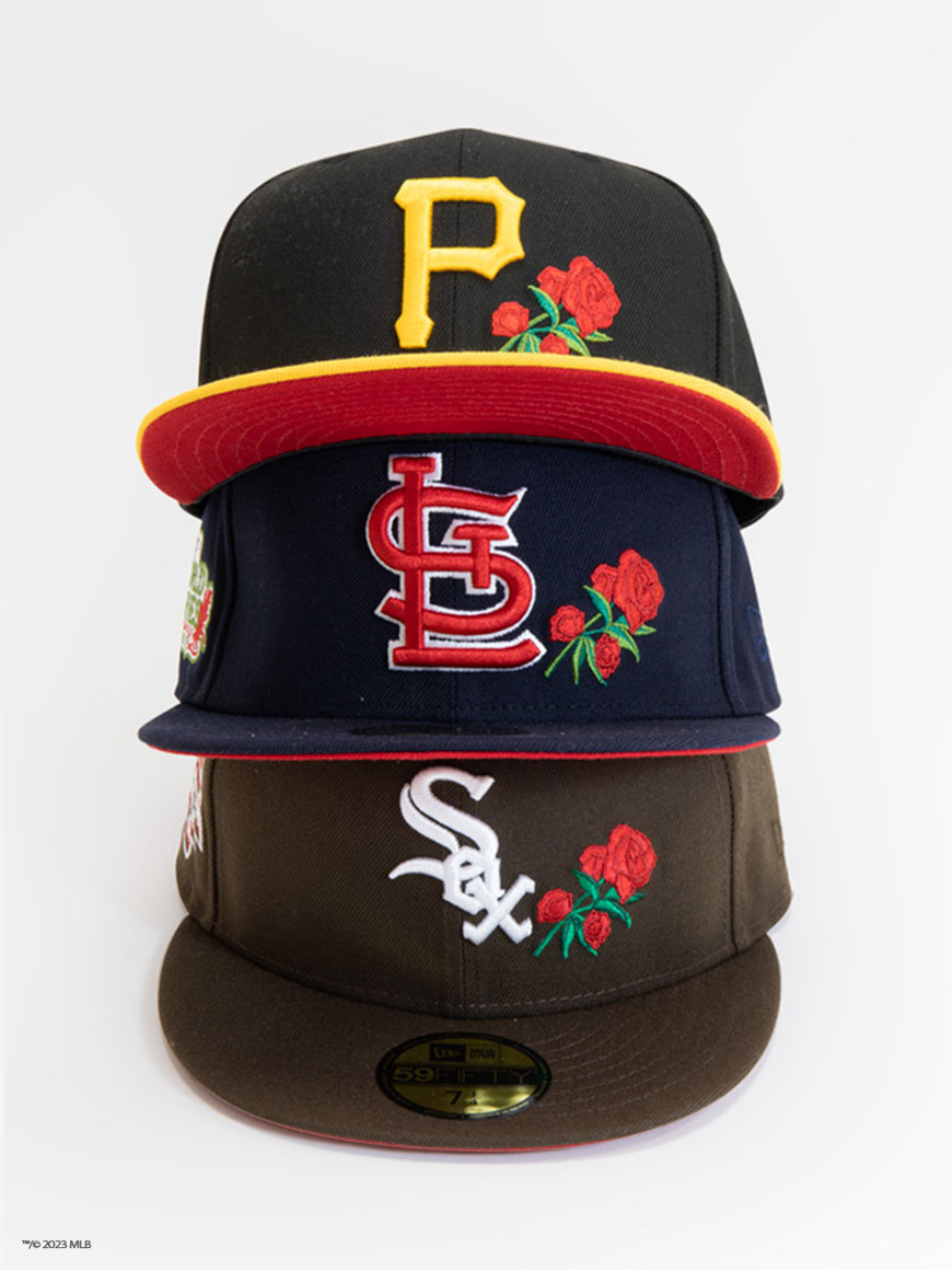 New Era Cap - MLB Floral Variety 59FIFTY Exclusive Collection.