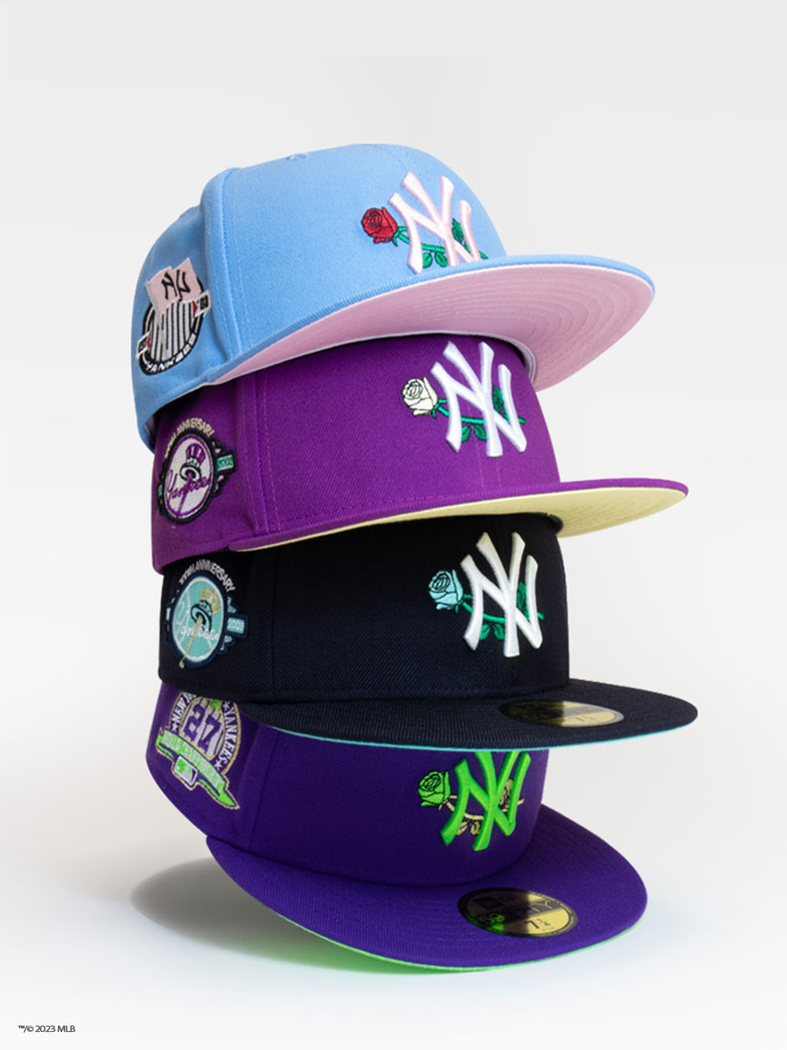 New Era Cap - MLB NY Rose 59FIFTY Exclusive Collection.