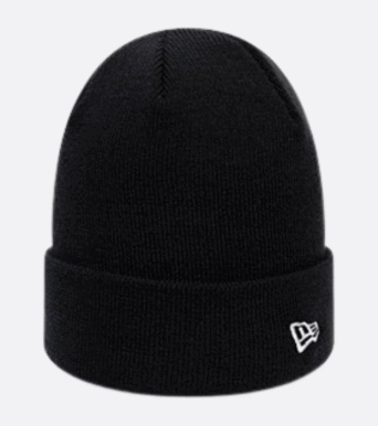 Black New Era Beanie Hat