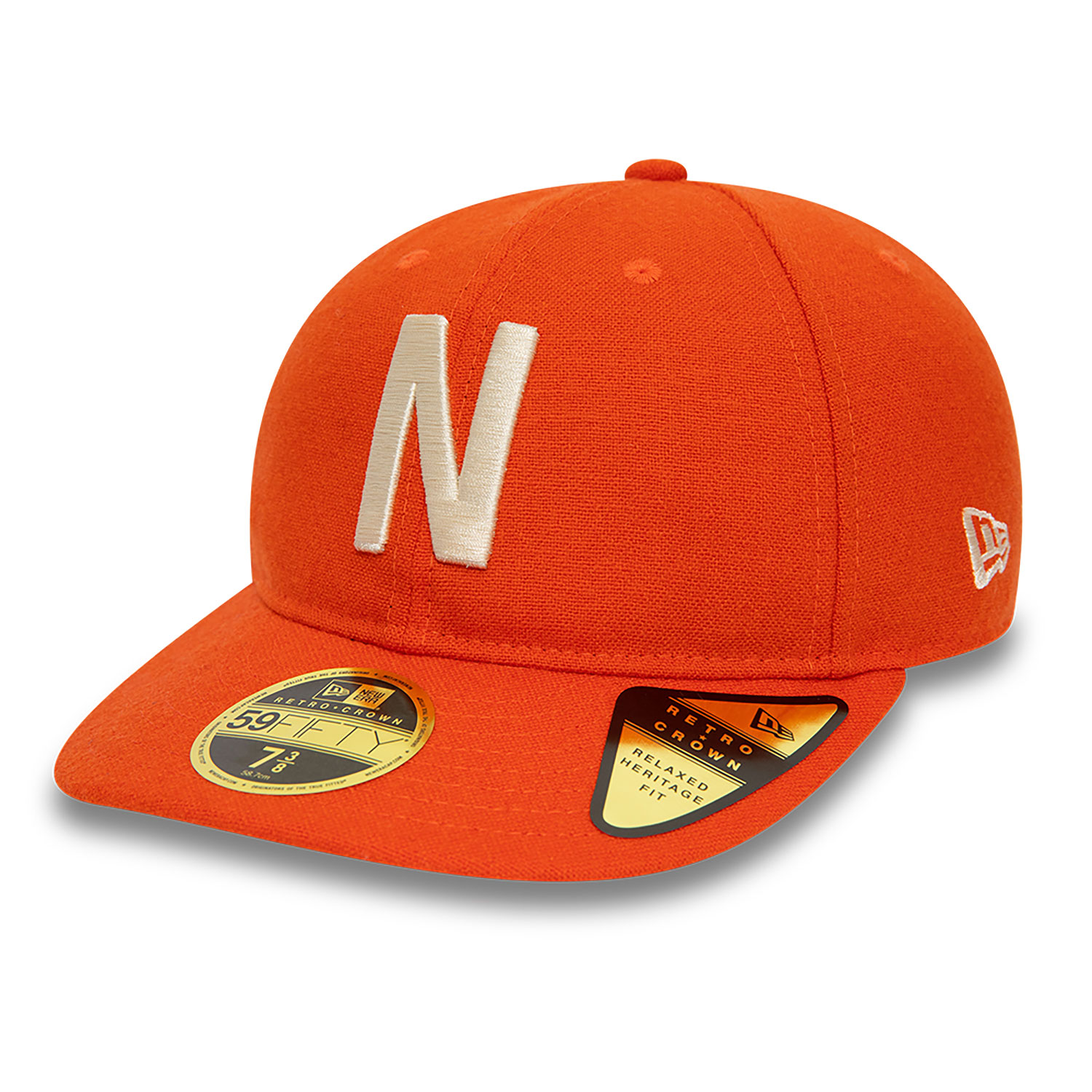 New Era x Norse Projects Orange 59FIFTY Retro Crown Fitted Cap
