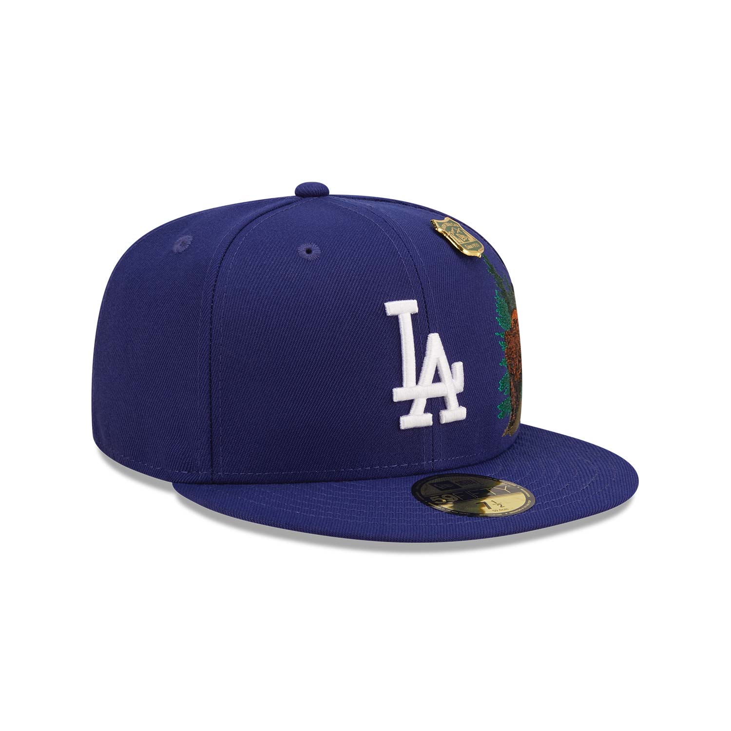 LA Dodgers State Park Dark Royal Blue 59FIFTY Fitted Cap