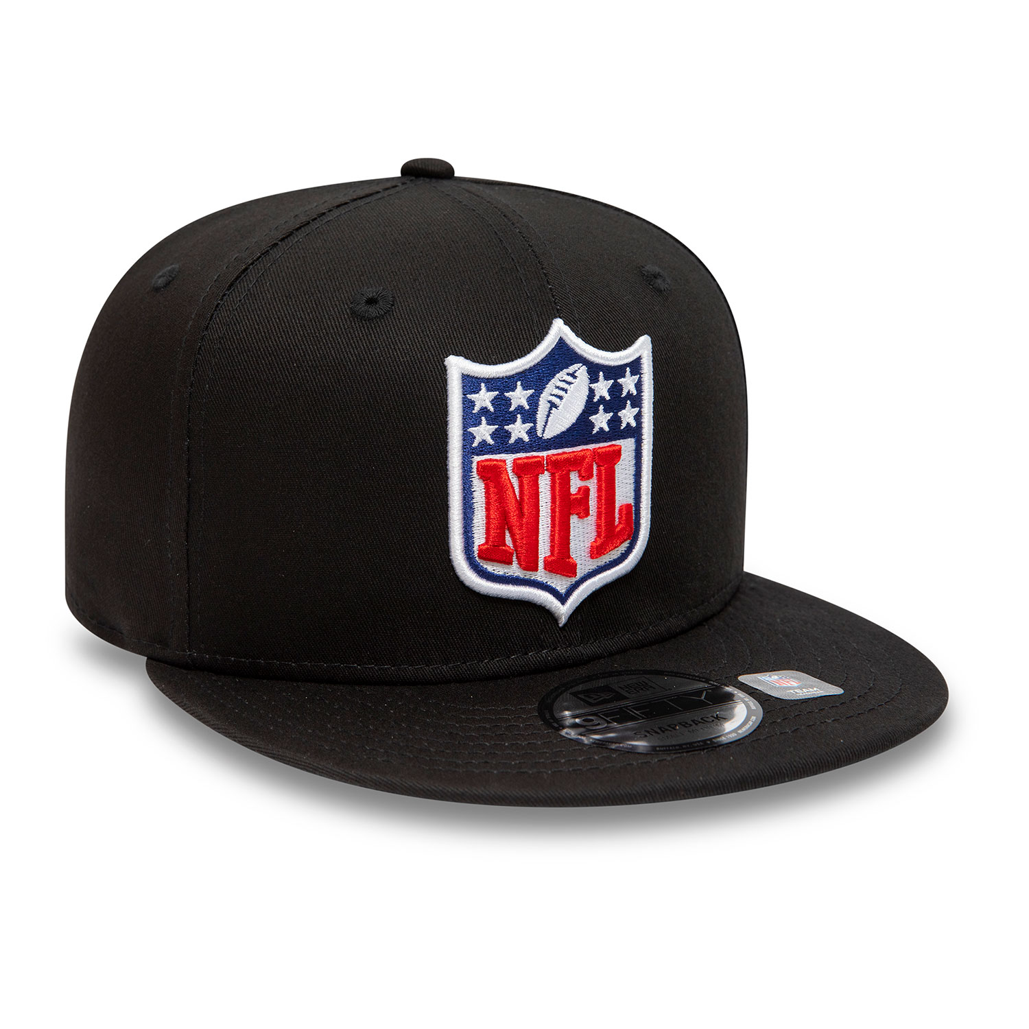NFL Logo Shield Black 9FIFTY Snapback Cap