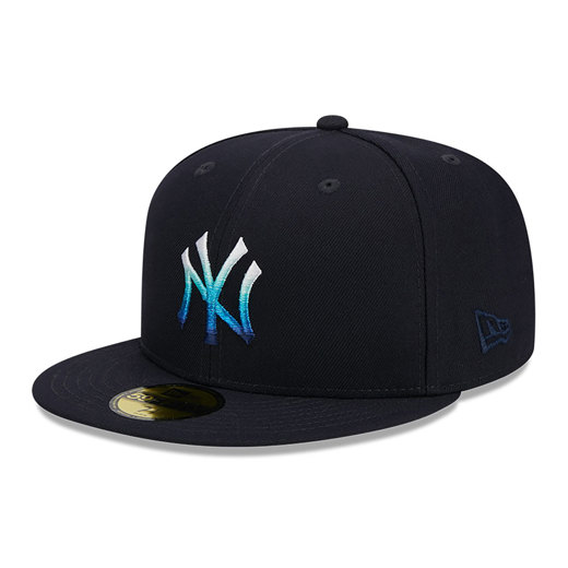 Dunkelblaue New York Yankees Gradient 59FIFTY Fitted Cap