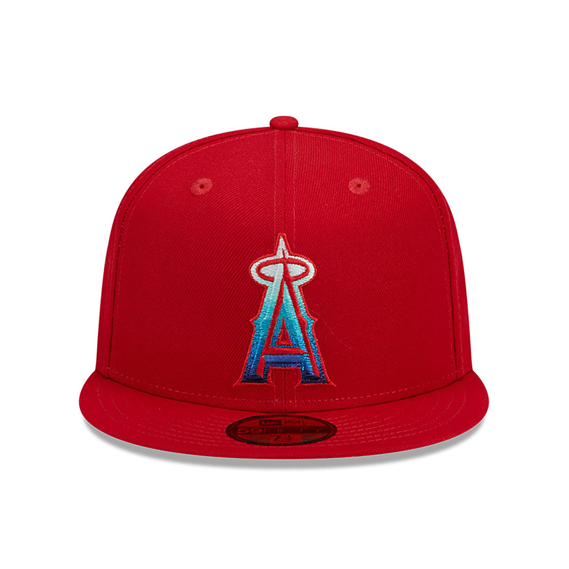 Rote Anaheim Angels Gradient 59FIFTY Fitted Cap