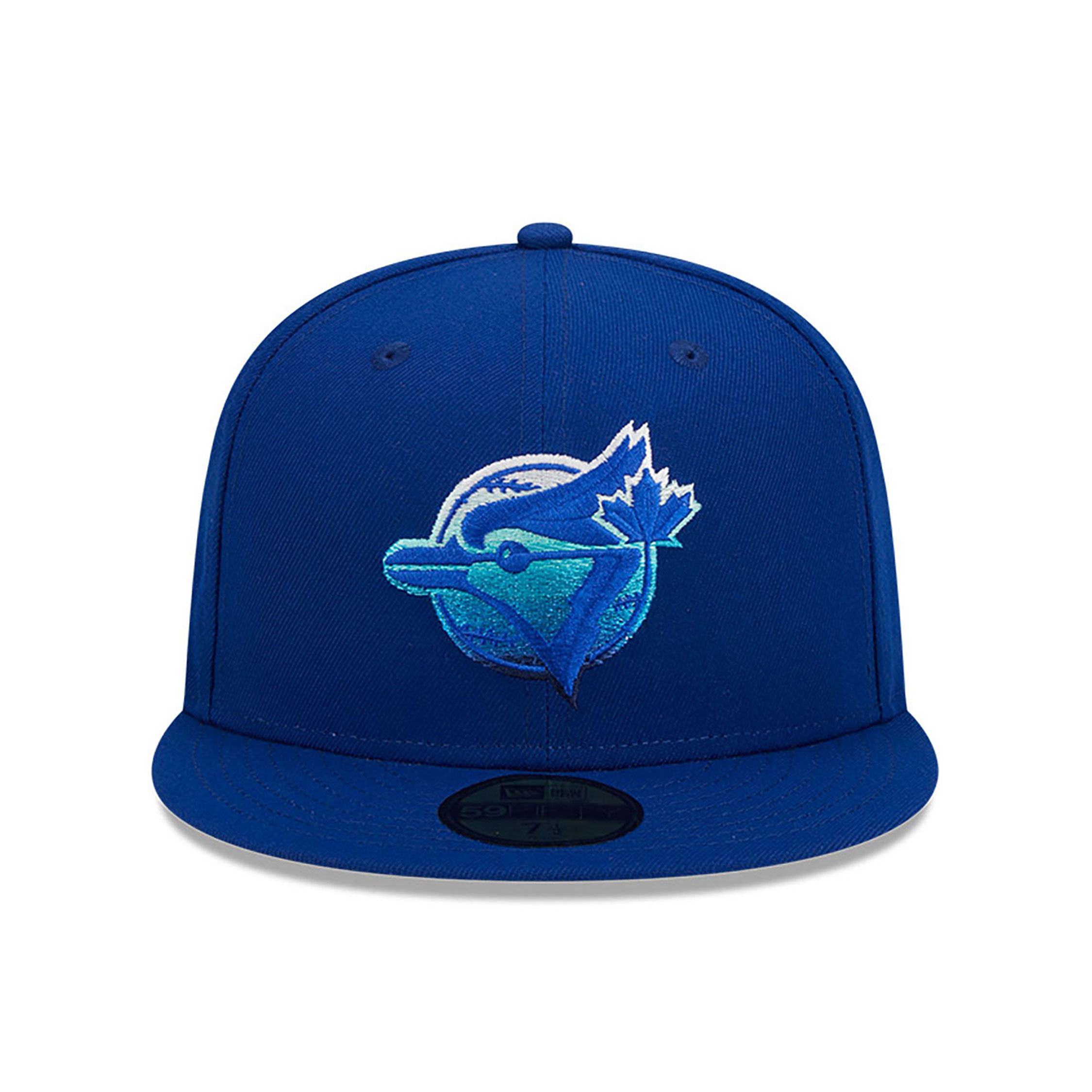 Blaue Toronto Blue Jays Gradient 59FIFTY Fitted Cap