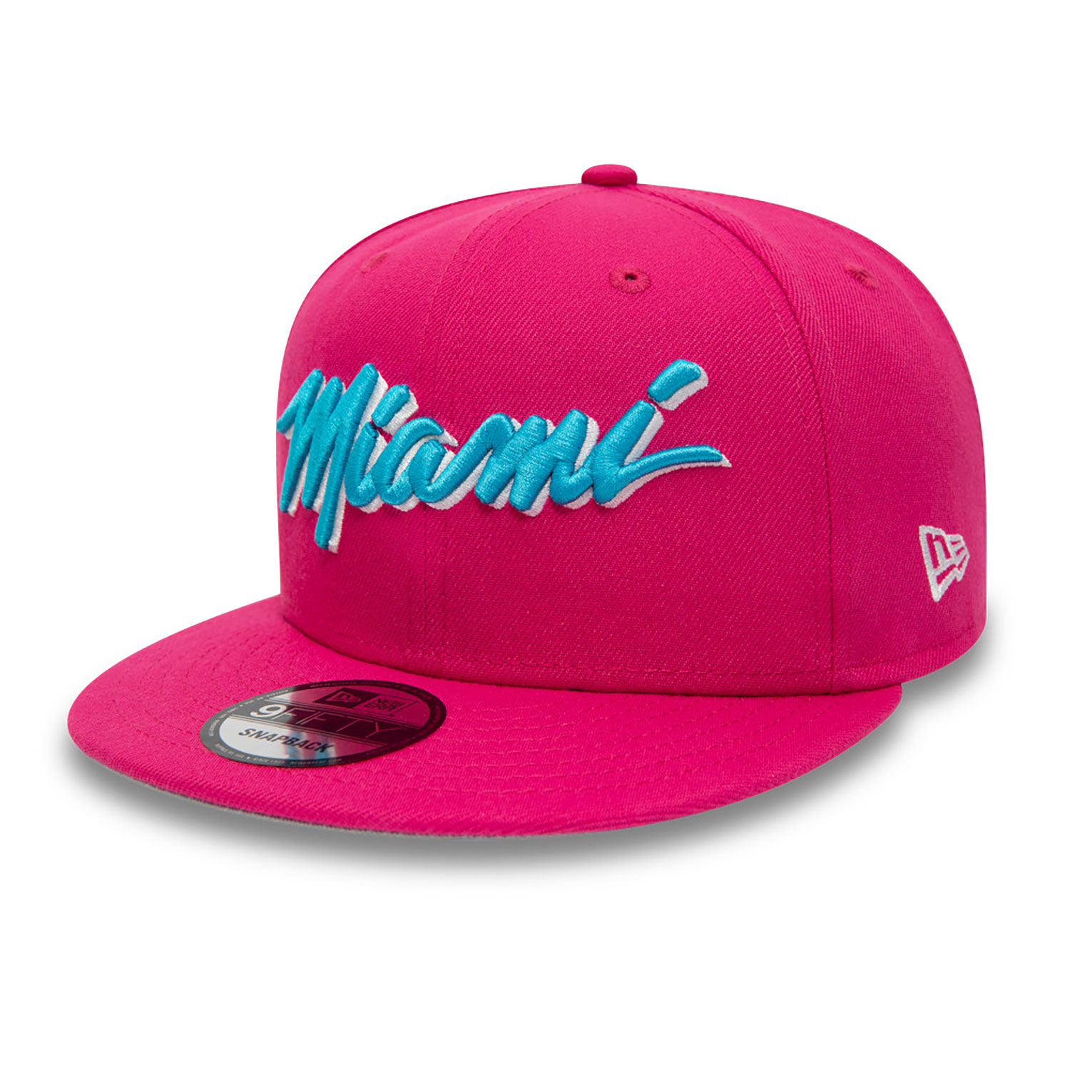 New Era Miami Heat Vice Edition White 9Fifty Snapback Cap