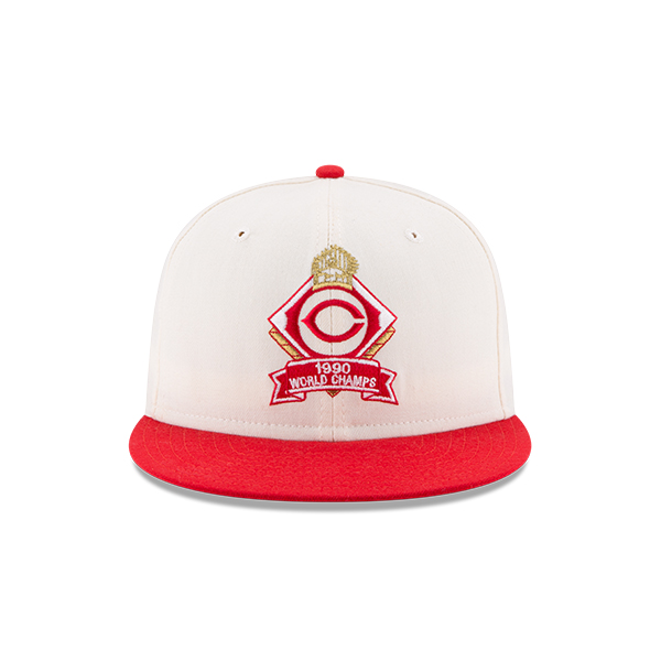 white and red cap against white background