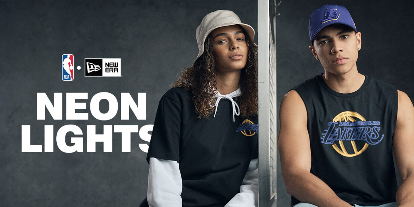 La collection de couvre-chefs et de vêtements NBA Neon Lights de New Era