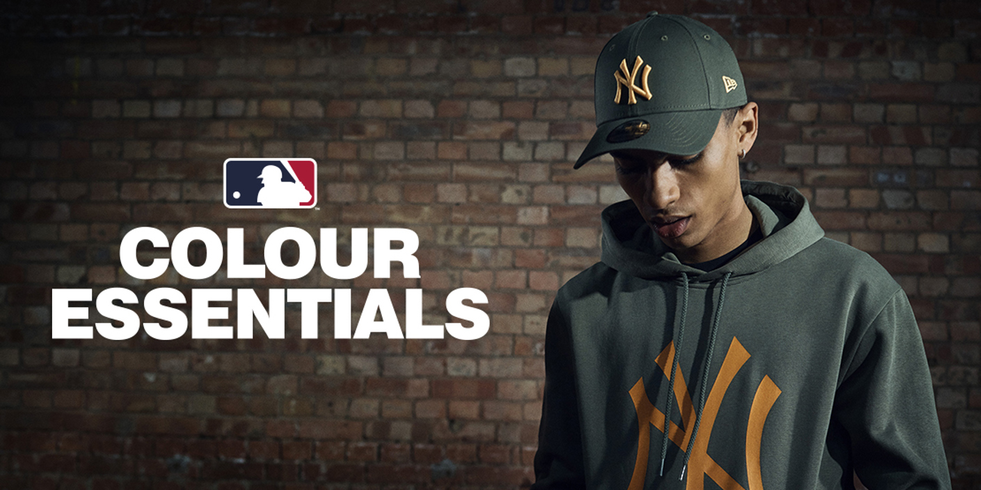 New Era's colour essentials headwear, caps and apparel collection
