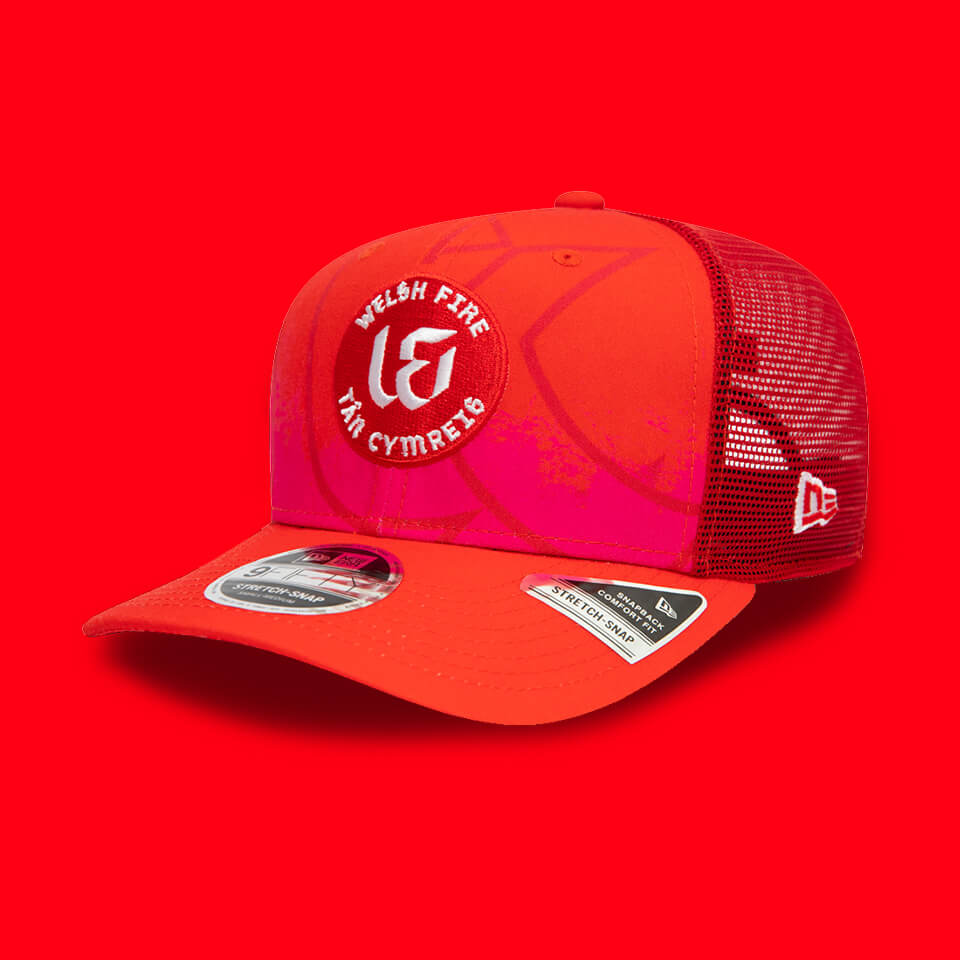 Welsh Fire The Hundred team 9FIFTY snapback
