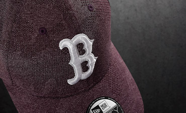 close up of boston red sox 39THIRTY cap