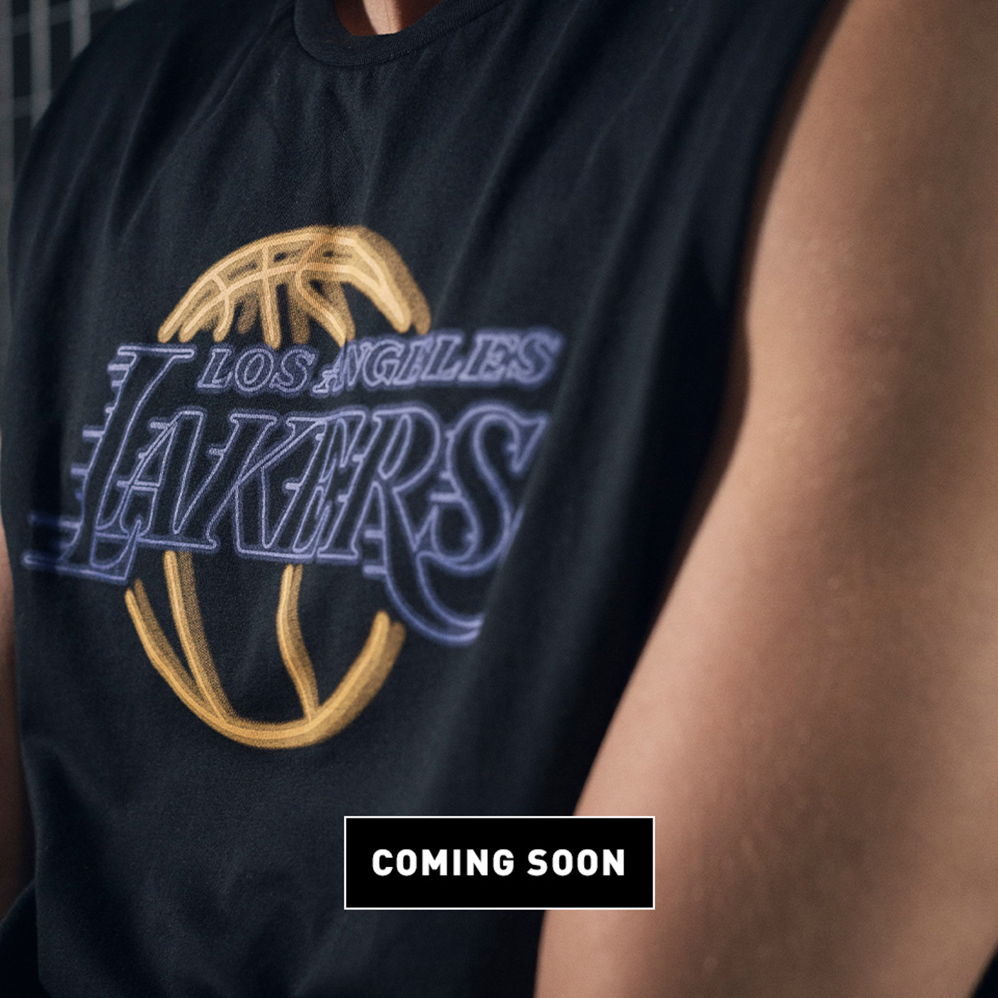 New Era's new season NBA LA Lakers vest top
