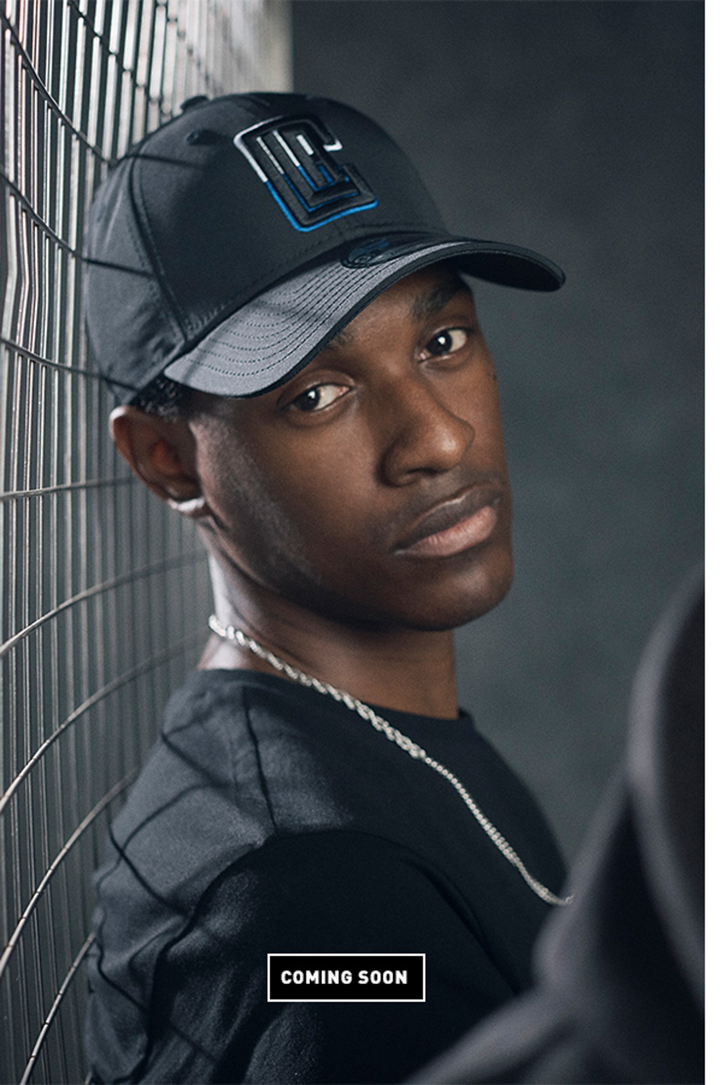 New Era's new season NBA LA Clippers black 9FORTY cap