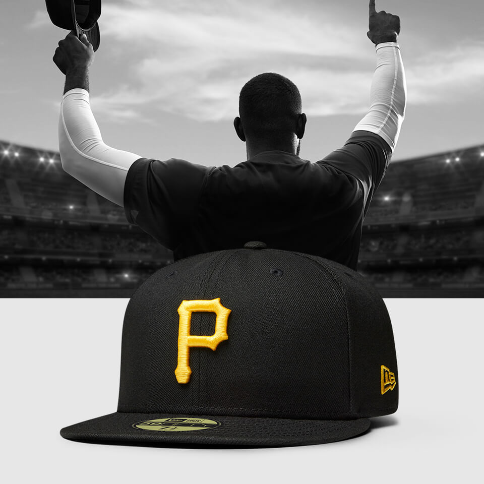 New Era Pittsburgh Pirates Black 59FIFTY Fitted hat