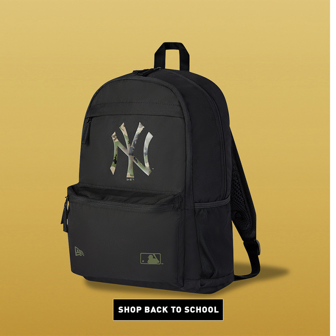 back to school new era bags, caps, clothing and accessories