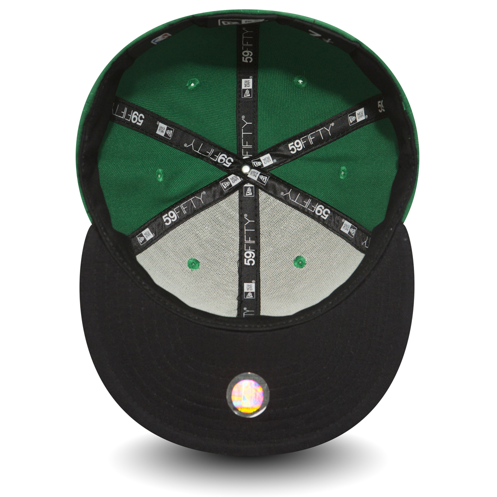 Cappellino 59FIFTY Fitted Boston Celtics Essential verde