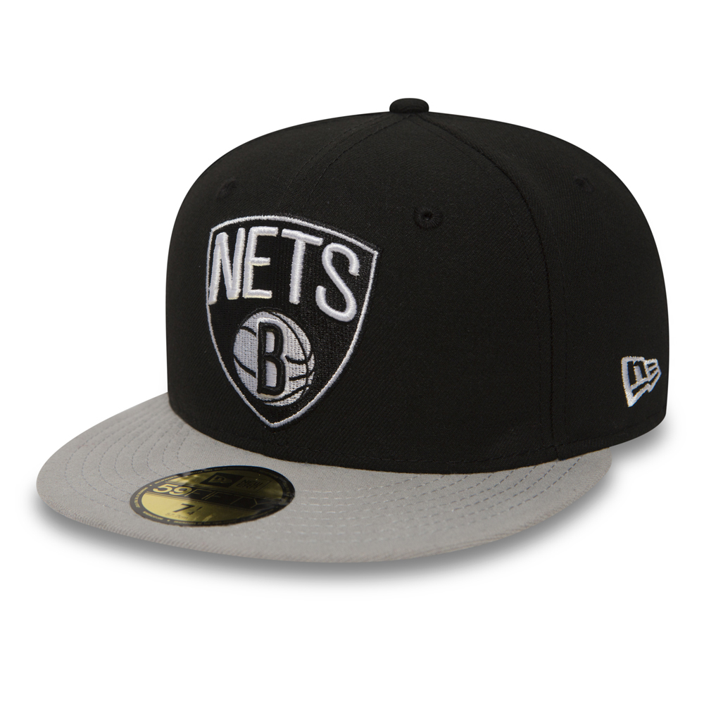 Brooklyn Nets Essential Black 59FIFTY Fitted Cap
