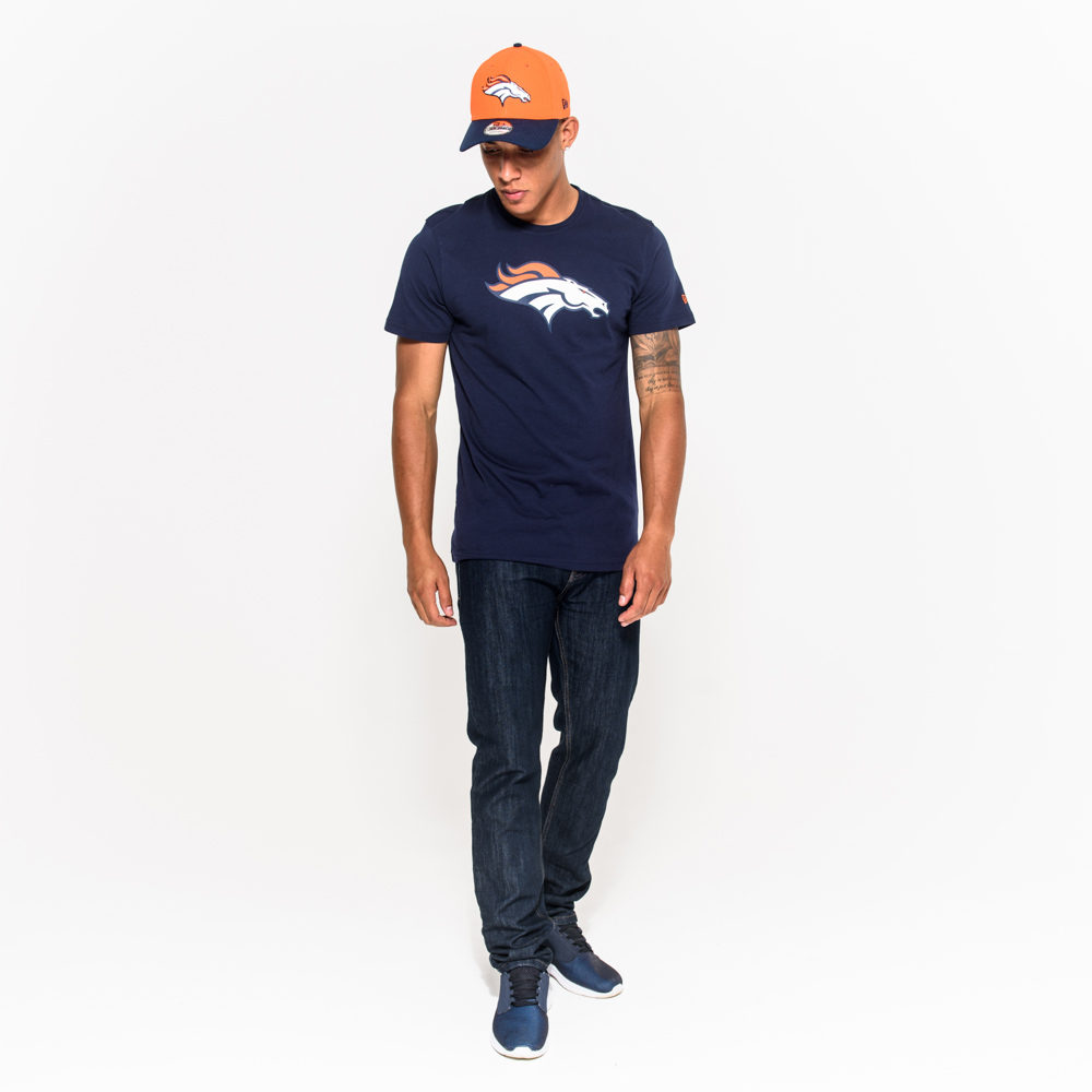 Denver Broncos Team Logo Blue T-Shirt