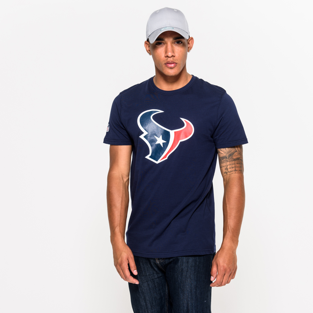 Houston Texans Team Logo Blue T-Shirt