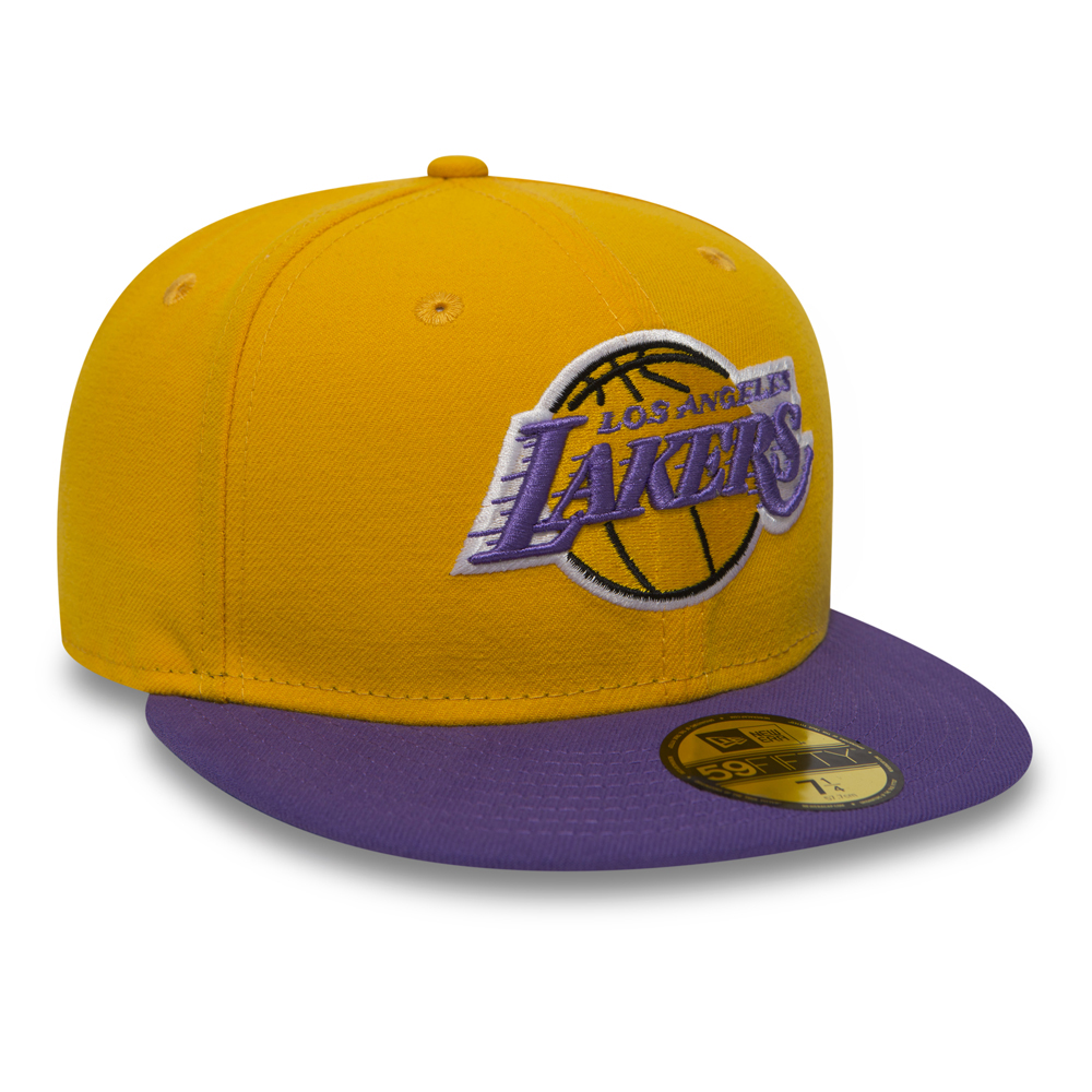 Casquette 59FIFTY Fitted LA Lakers Essential Jaune