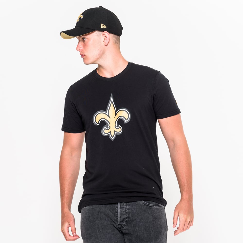 artículo collar Moderador Camiseta oficial New Era New Orleans Saints Team Logo Negro 063_B89 | New  Era Cap España