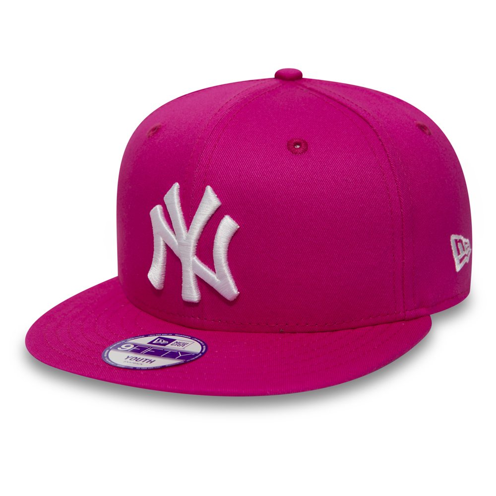 NY Yankees pink Youth New Era 9Fifty Snapback KIDS Cap 