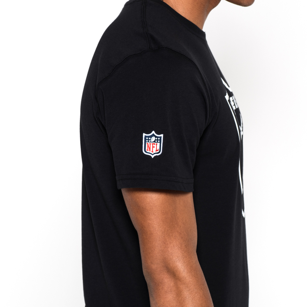 Las Vegas Raiders Team Logo Black T-Shirt