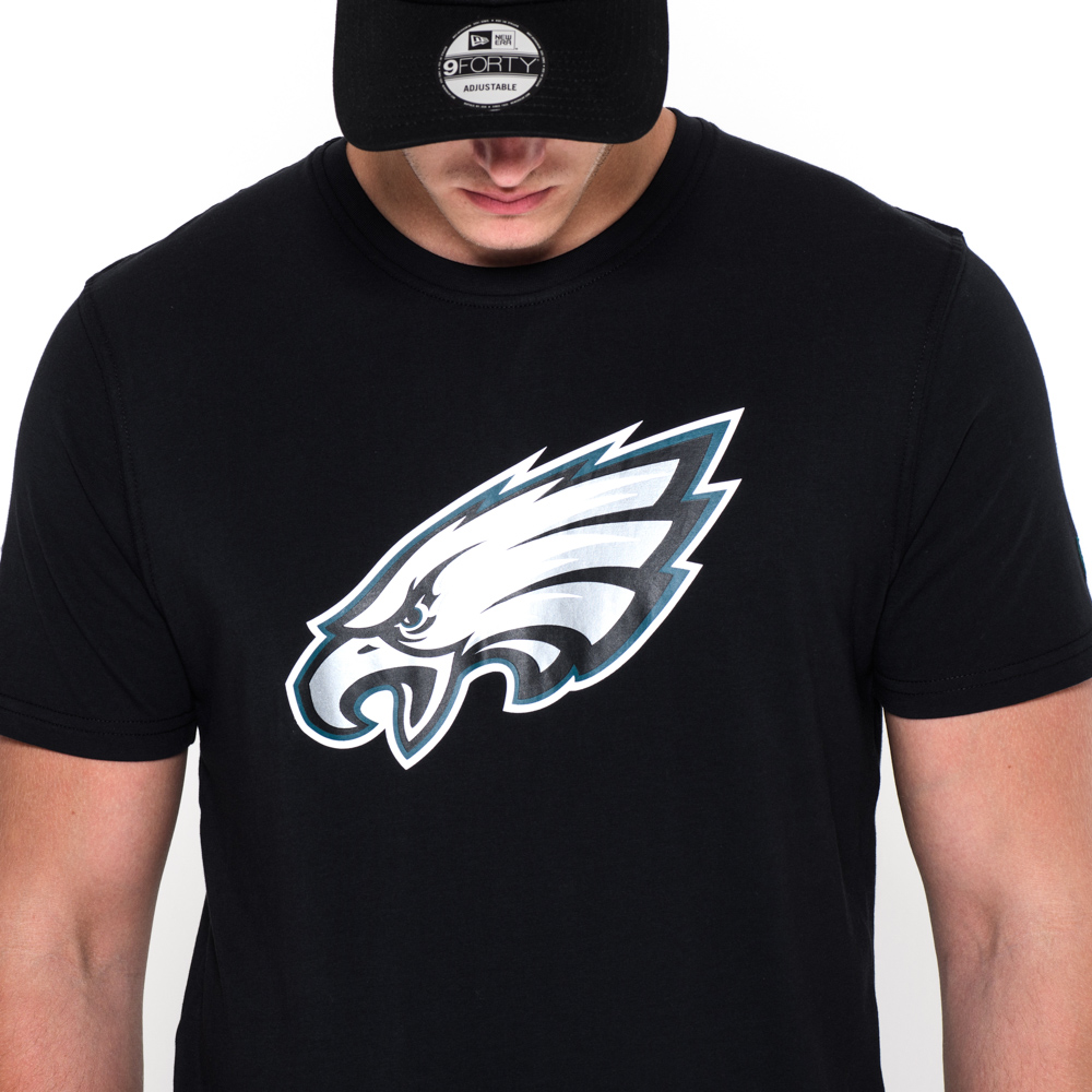 Philadelphia Eagles Team Logo Black T-Shirt