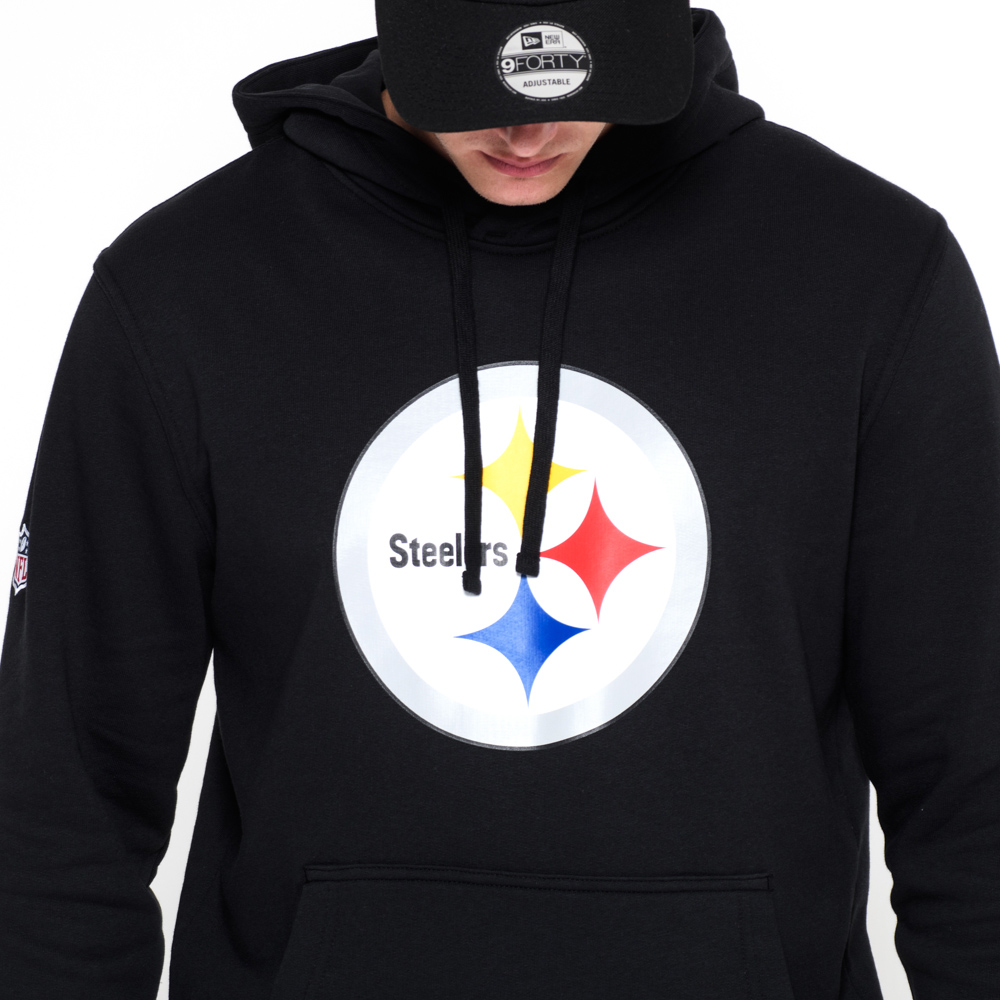 Pittsburgh Steelers Team Logo Black Hoodie