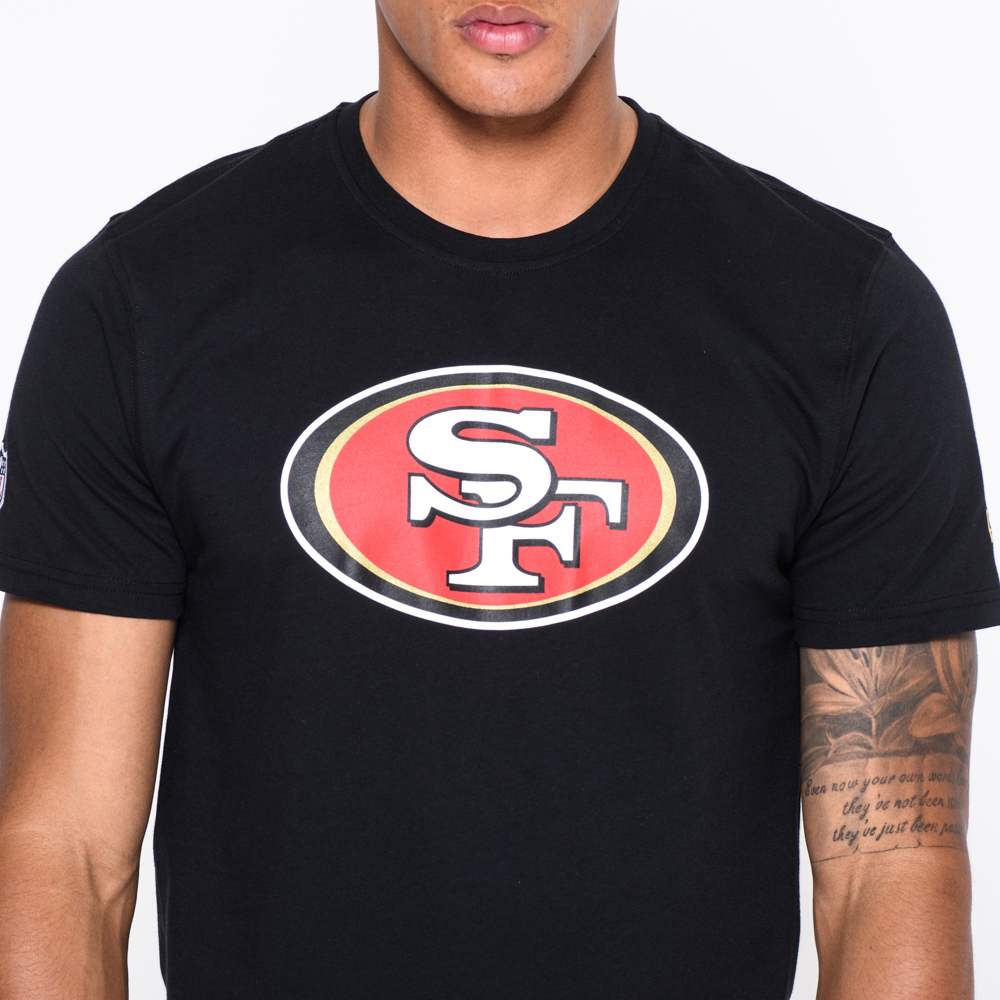 San Francisco 49ers Team Logo Black T-Shirt