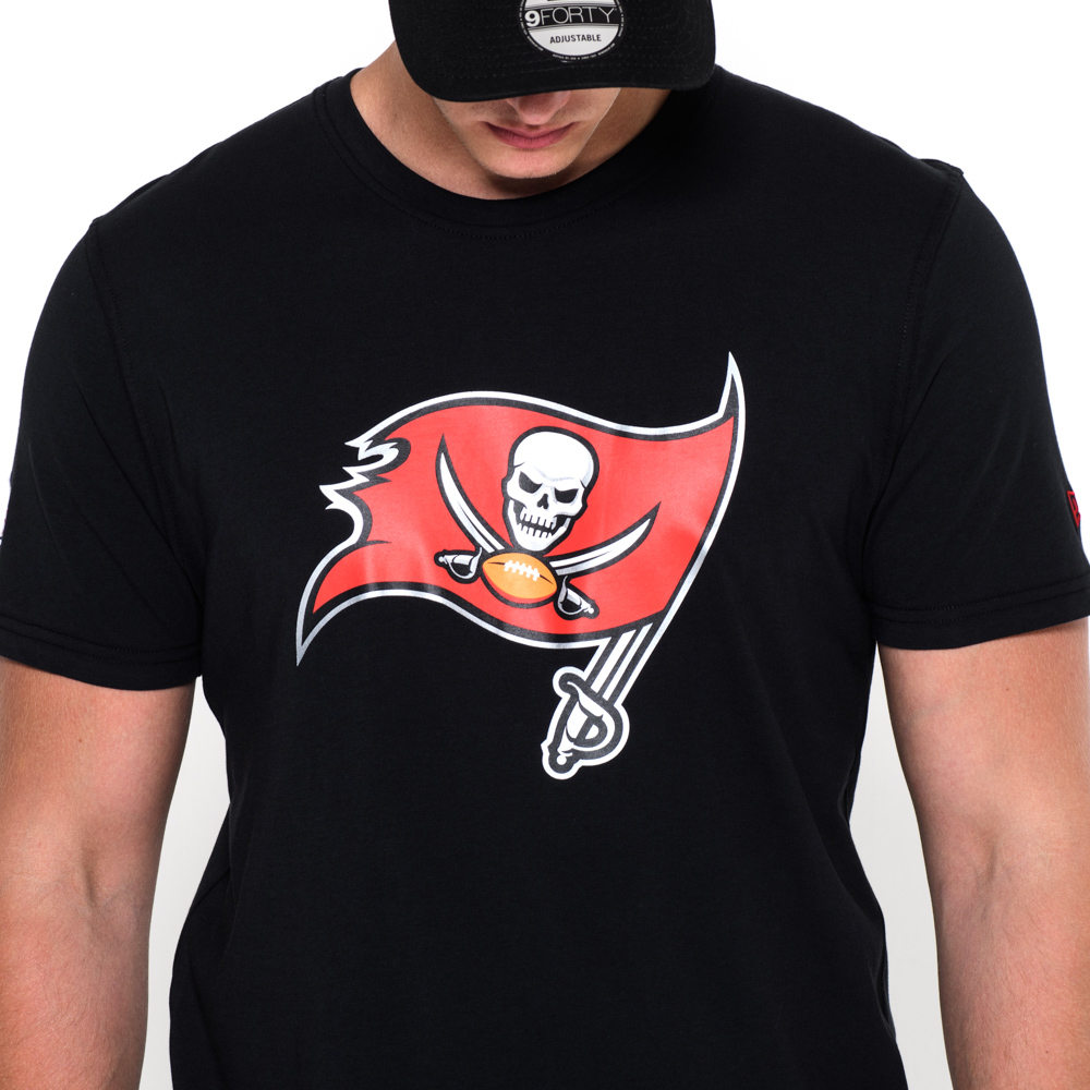Tampa Bay Buccaneers Team Logo Black T-Shirt