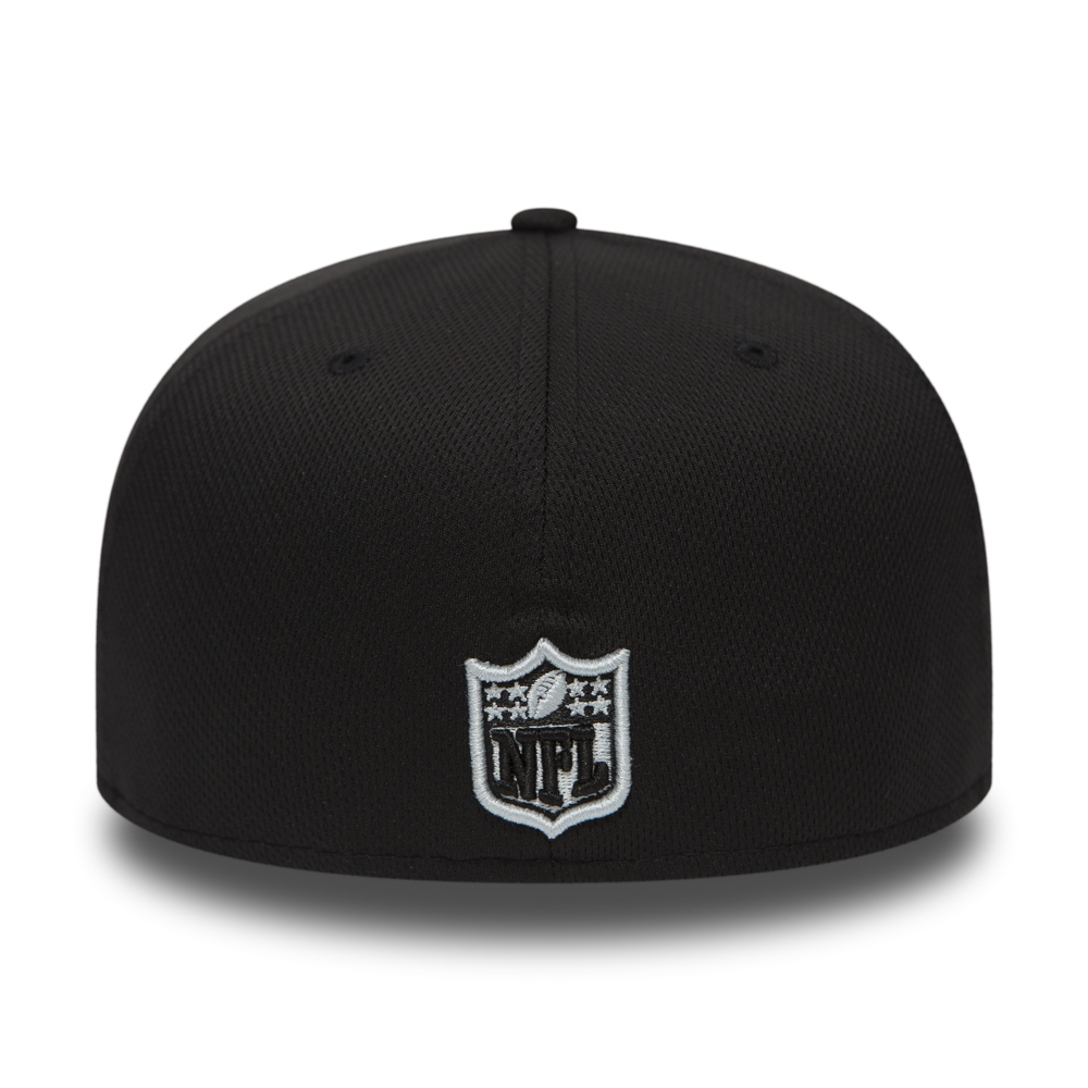 Gorra Las Vegas Raiders Fitted Trainer 59FIFTY, negro