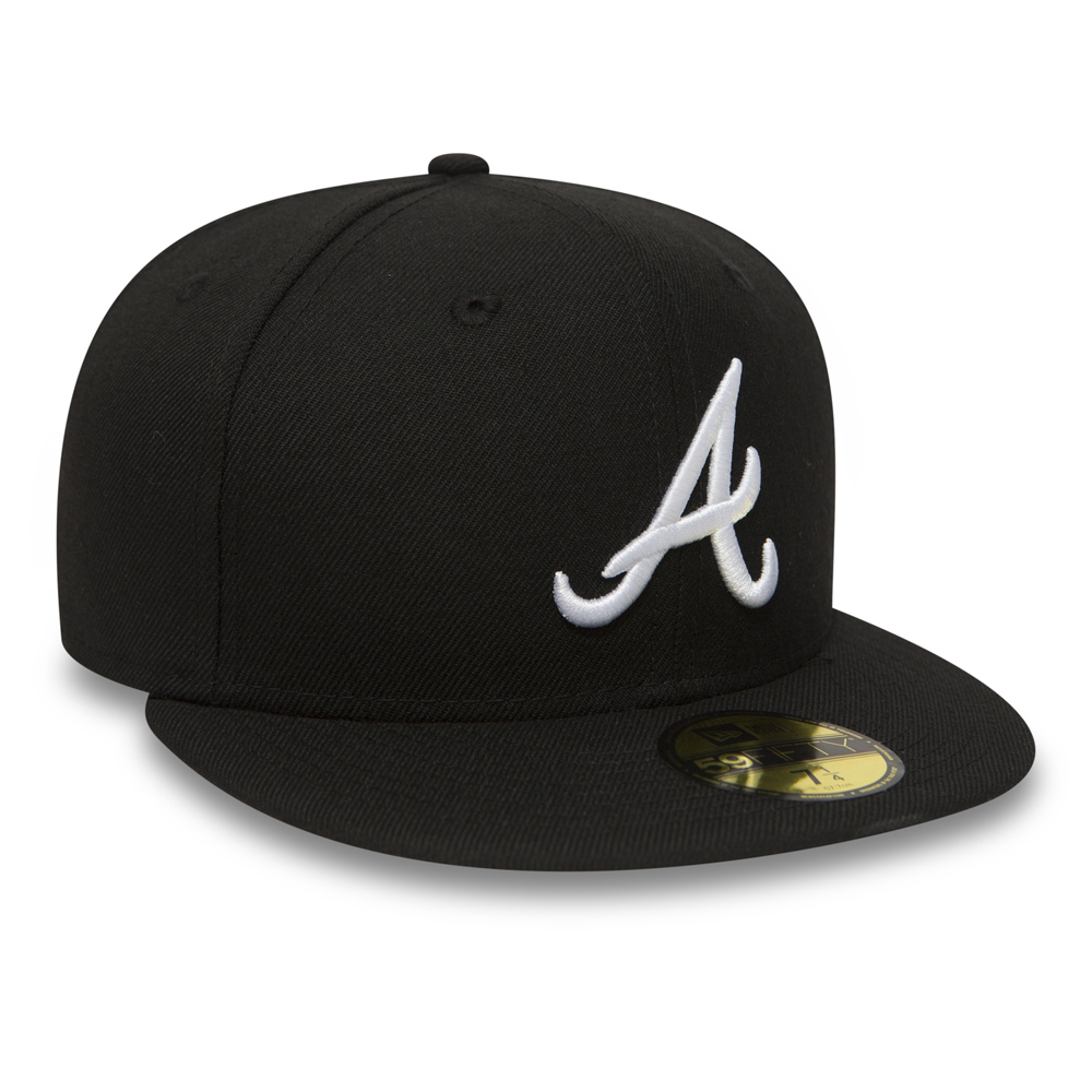 Atlanta Braves Essential Black 59FIFTY Cap