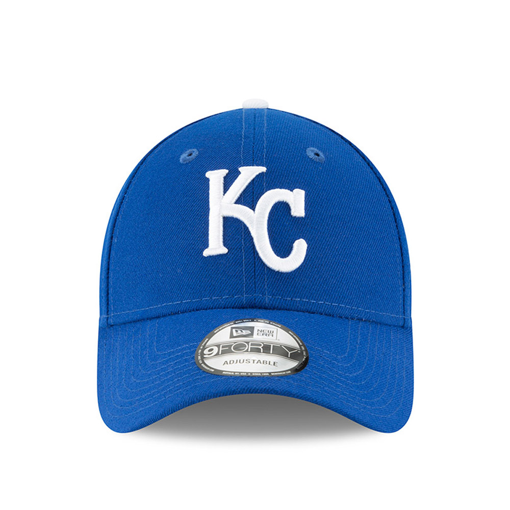 Blaue Kansas City Royals The League 9FORTY Verstellbare Cap