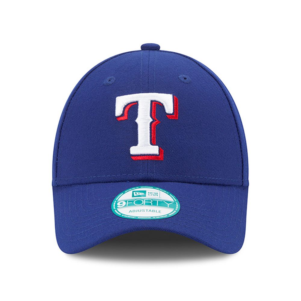 Cappellino 9FORTY Regolabile Texas Rangers The League Blu