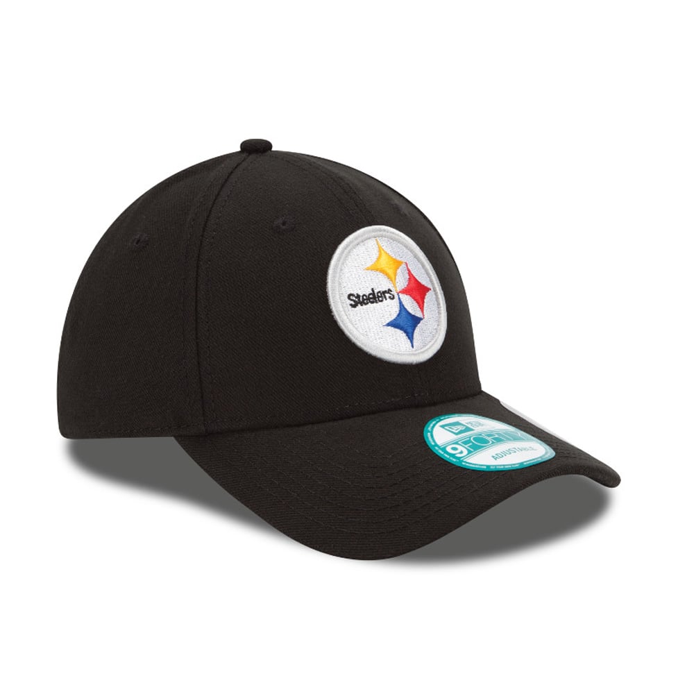 Cappellino 9FORTY Regolabile Pittsburgh Steelers The League nero