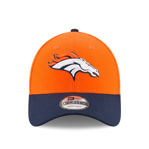 Orangefarbene Denver Broncos The League 9FORTY Verstellbare Cap