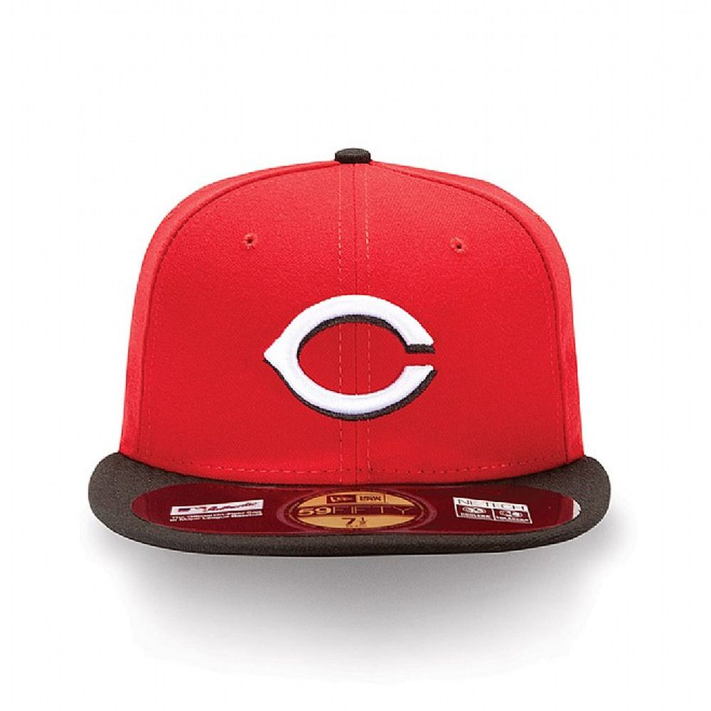 Authentic On-Field Cincinnati Reds Road 59FIFTY