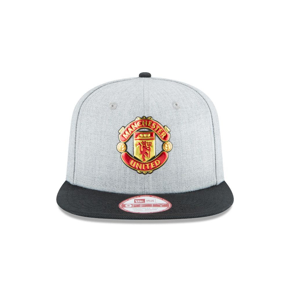 Manchester United 9FIFTY Snapback mit Logo aus flüssigem Chrom